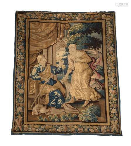A FRANCO-FLEMISH NARRATIVE TAPESTRY, LATE 17TH CENTURY