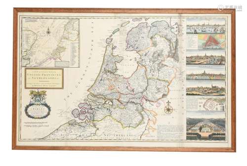 CARTOGRAPHY; MOLL (HERMAN) (1654-1732) 'A NEW AND EXACT MAP ...