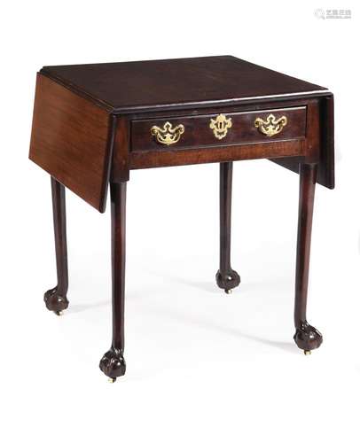 A GEORGE II MAHOGANY PEMBROKE TABLE, POSSIBLY IRISH, CIRCA 1...