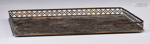 A Chinese Bronze Tray