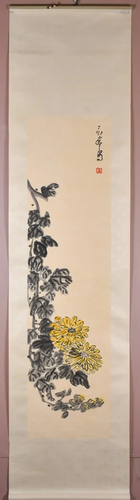 Ding Yanyong(1902-1978) Chrysanthemum