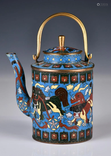 A Cloisonne Teapot, Republican P.