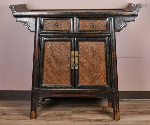 A Small Elmwood Alter Table, Qing