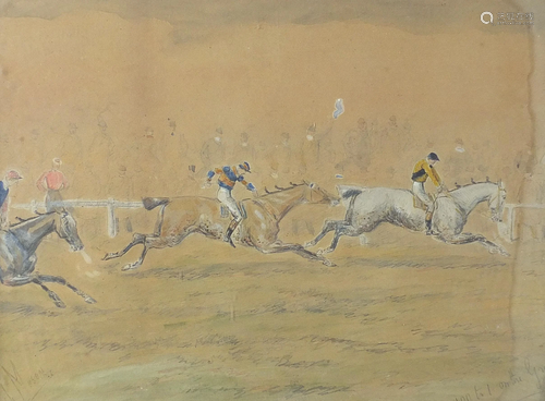 Finch Mason - 100 to 1 on the grey, horse racing