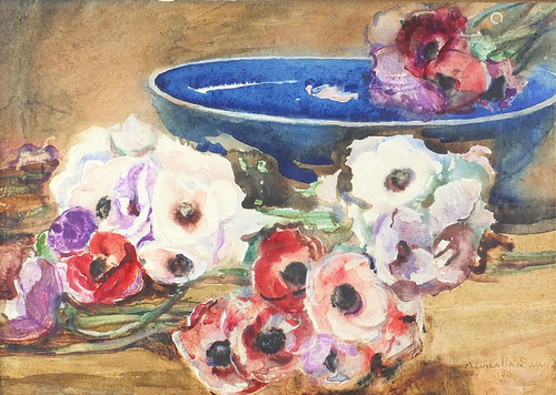 Alice Macallan Swan 1913 - Still life flowers, early