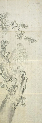 Owl amongst branches, Chinese picture, Stacy-Marks