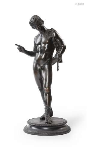 AFTER THE ANTIQUE, AN ITALIAN BRONZE STATUETTE OF THE GREEK ...