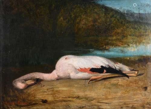 MATHILDE MARTIN (19TH CENTURY), 'THE FLAMINGO'