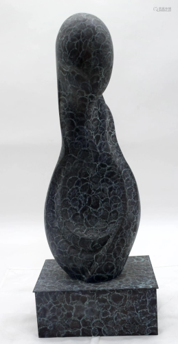 Ab abstract bronze 42 cm.