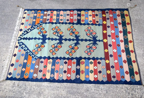 A Kalim rug. 168 x 115cm