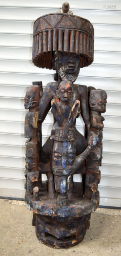 From a German collection, an African tribal Yoruba EPA