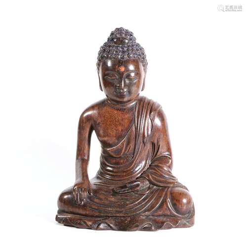 chinese eaglewood carving of buddha