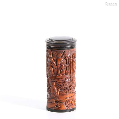 chinese boxwood incense pot