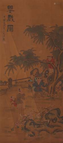 chinese liu songnian's painting