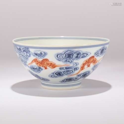 chinese blue and white porcelain bowl