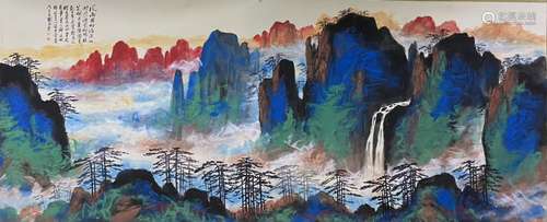 chinese liu haisu's painting