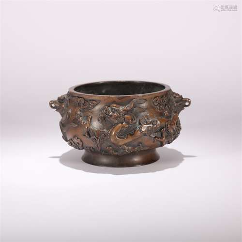 chinese bronze incense burner