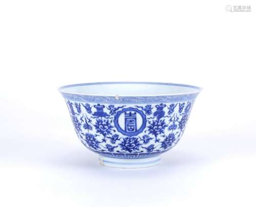 chinese blue and white porcelain bowl