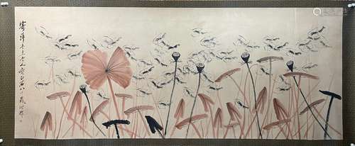 chinese Qi baishi's painting