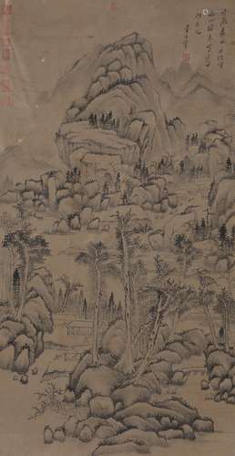 chinese ni zan's painting