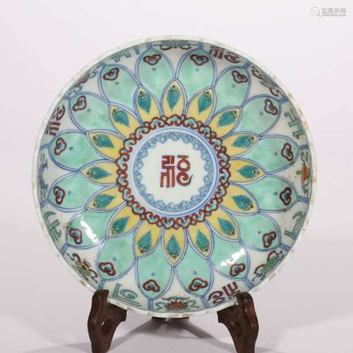 chinese doucai porcelain bowl