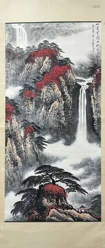 chinese Wei zixi's painting