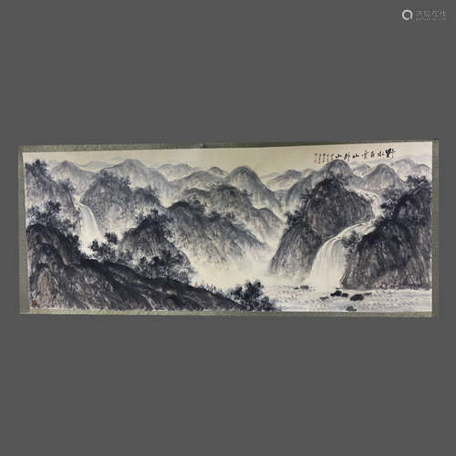 chinese fu baoshi's painting