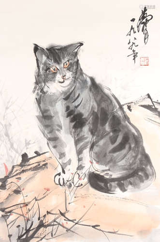 黄胄 猫