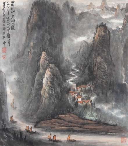 李可染 山水