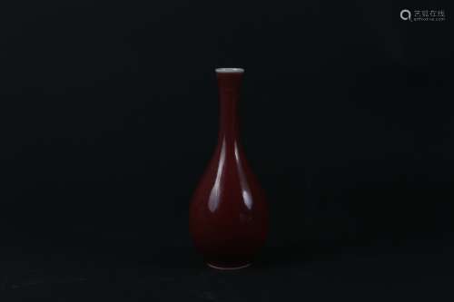 红柚胆瓶