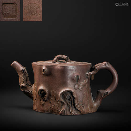 Dark-Red Enameled Pottery from Ancient China