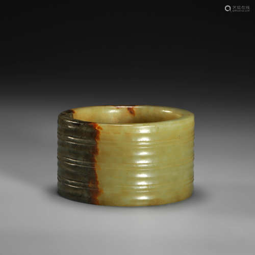 HeTian Jade Ring from Han