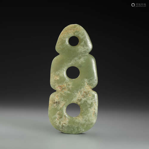 Jade Ornament from HongShan Culture