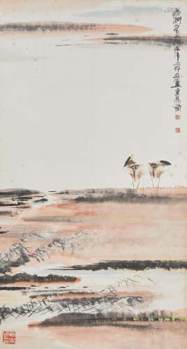Han Tianheng (b.1940)  Morning Scenery of Tai Hu