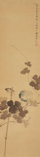 Mei Lanfang (1894-1961)    Bird and Morning Glory