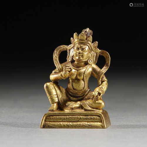 Gilt Bronze Buddha Statue