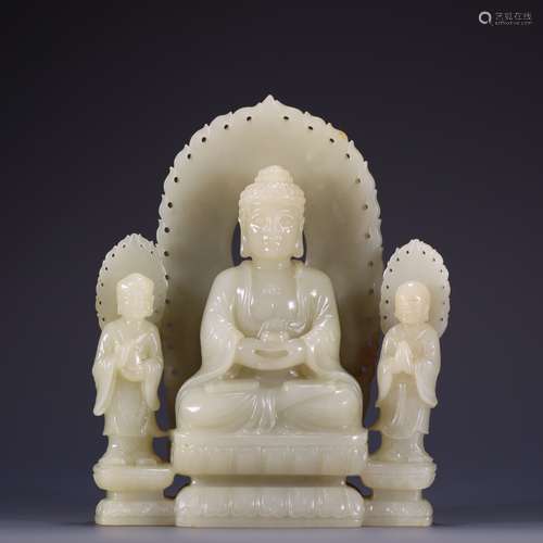 Hetian jade Buddha ornaments