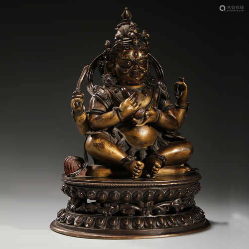 Gilt Bronze Buddha Statue