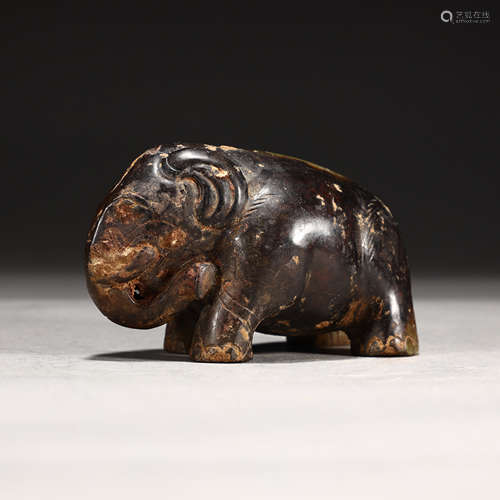 Ancient jade elephant