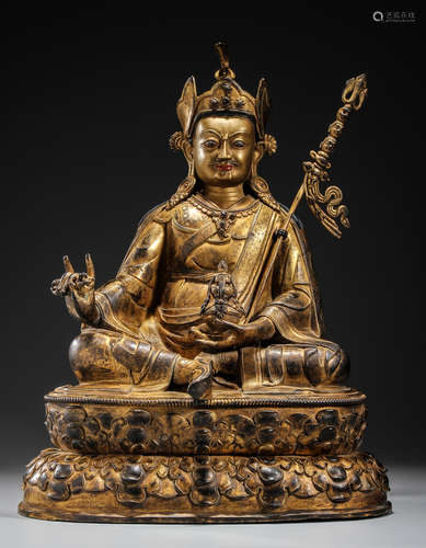 Gilt Bronze Buddha Statue