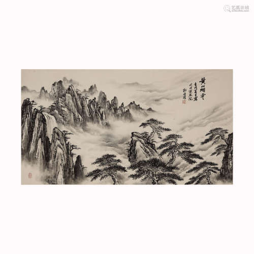 Guo chuanzhang:Landscape painting