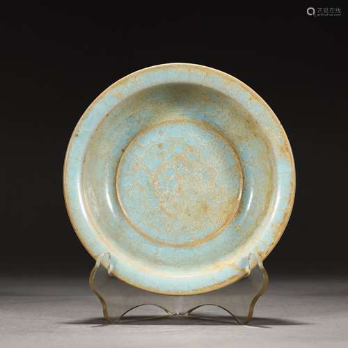 Ancient Ruyao kiln small dish