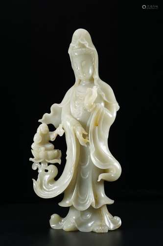 Hetian Jade Guanyin