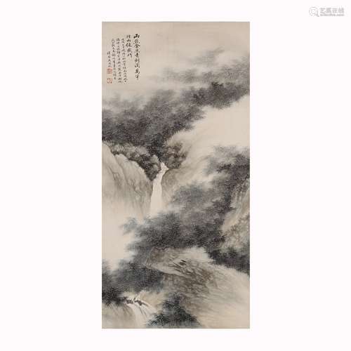 Wu Hufan：Landscape painting