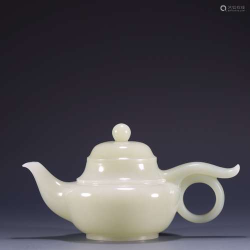 Hetian jade maker teapot