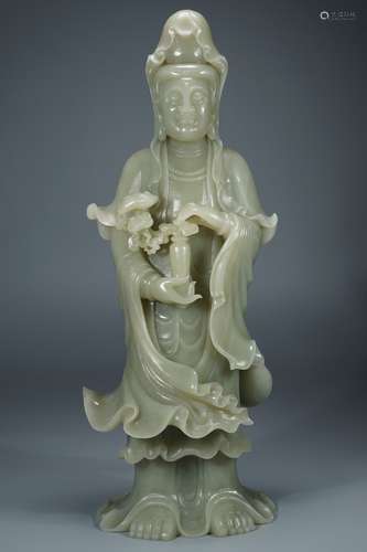 Hetian Jade Guanyin