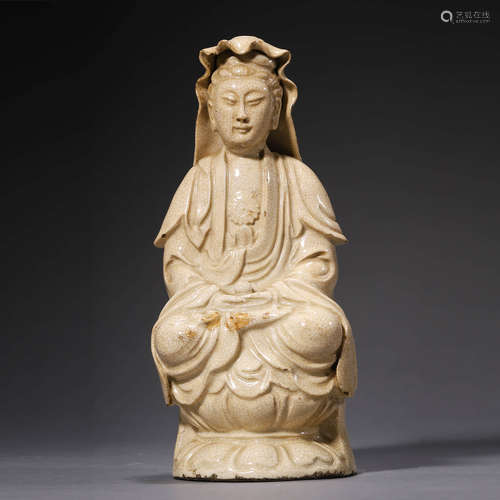 CHINESE BLANC DE CHINE PORCELAIN GUANYIN