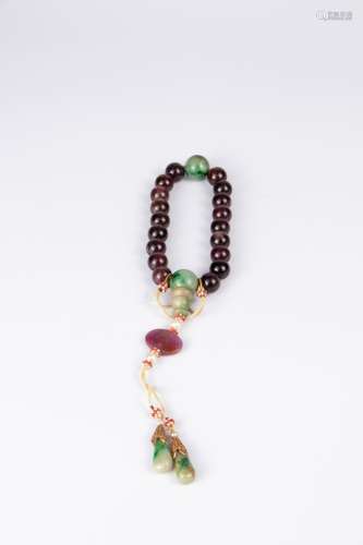 CHINESE QING DYNASTY PRAYER BEADS