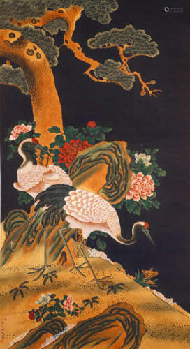 JIANG TINGXI PINE CRANE