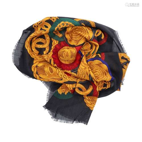 CHANEL VINTAGE Foulard.